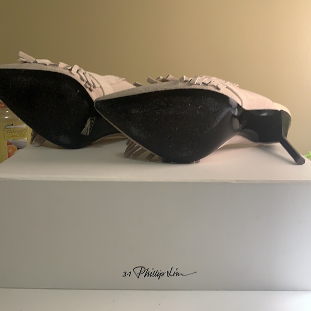 Philip Lim “Martini” Fringe Mules - Picture 6 of 6